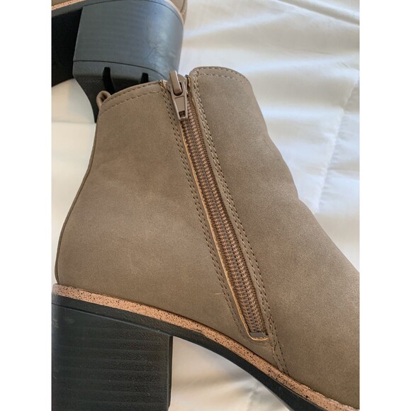 Naturalizer Women’s Madalynn Gore Brown Ankle Boots Size 7.5M Neutral Comfort - Picture 11 of 12